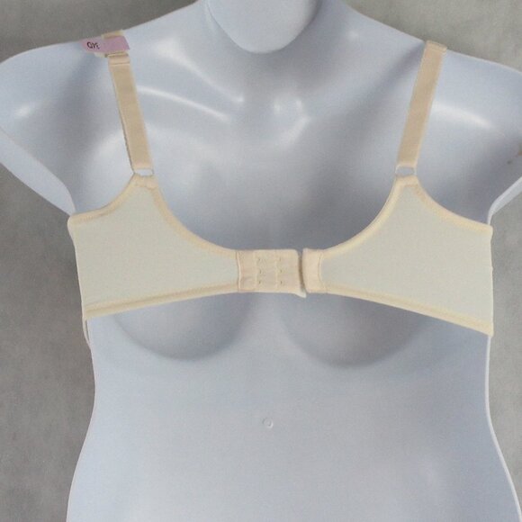 Bali Women's Beauty Lift Gravity Defying Wireless Bra, Porcelain Nude, 34D - Picture 2 of 5